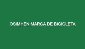 Osimhen marca de bicicleta