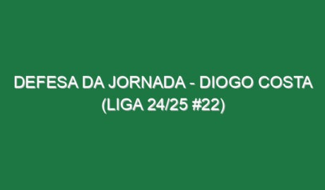 Defesa da jornada – Diogo Costa (Liga 24/25 #22)