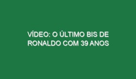 Vídeo: O último bis de Ronaldo com 39 anos